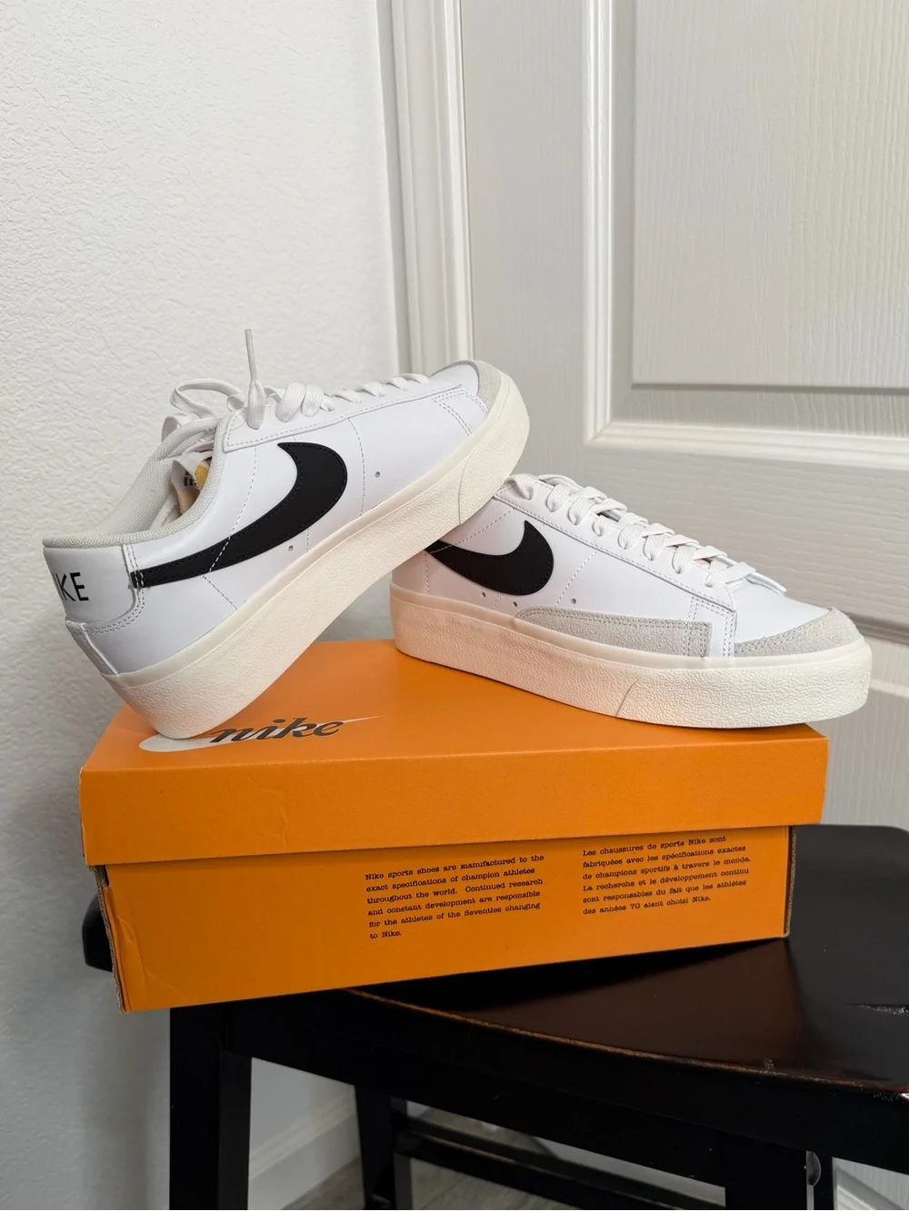 Nike White Blazers Low Platform Women’s